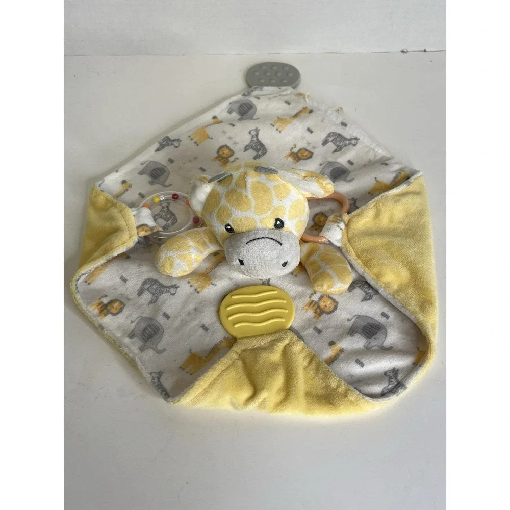 Giraffe Snuggle Teether Rattle 12